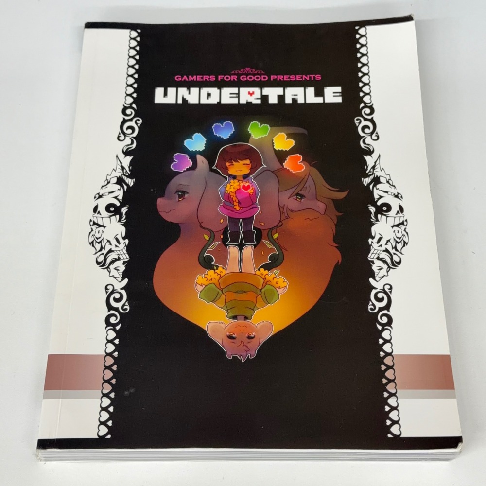 Gamers for Good Presents Undertale Fan Art Book Charity Kickstarter 1st Edition